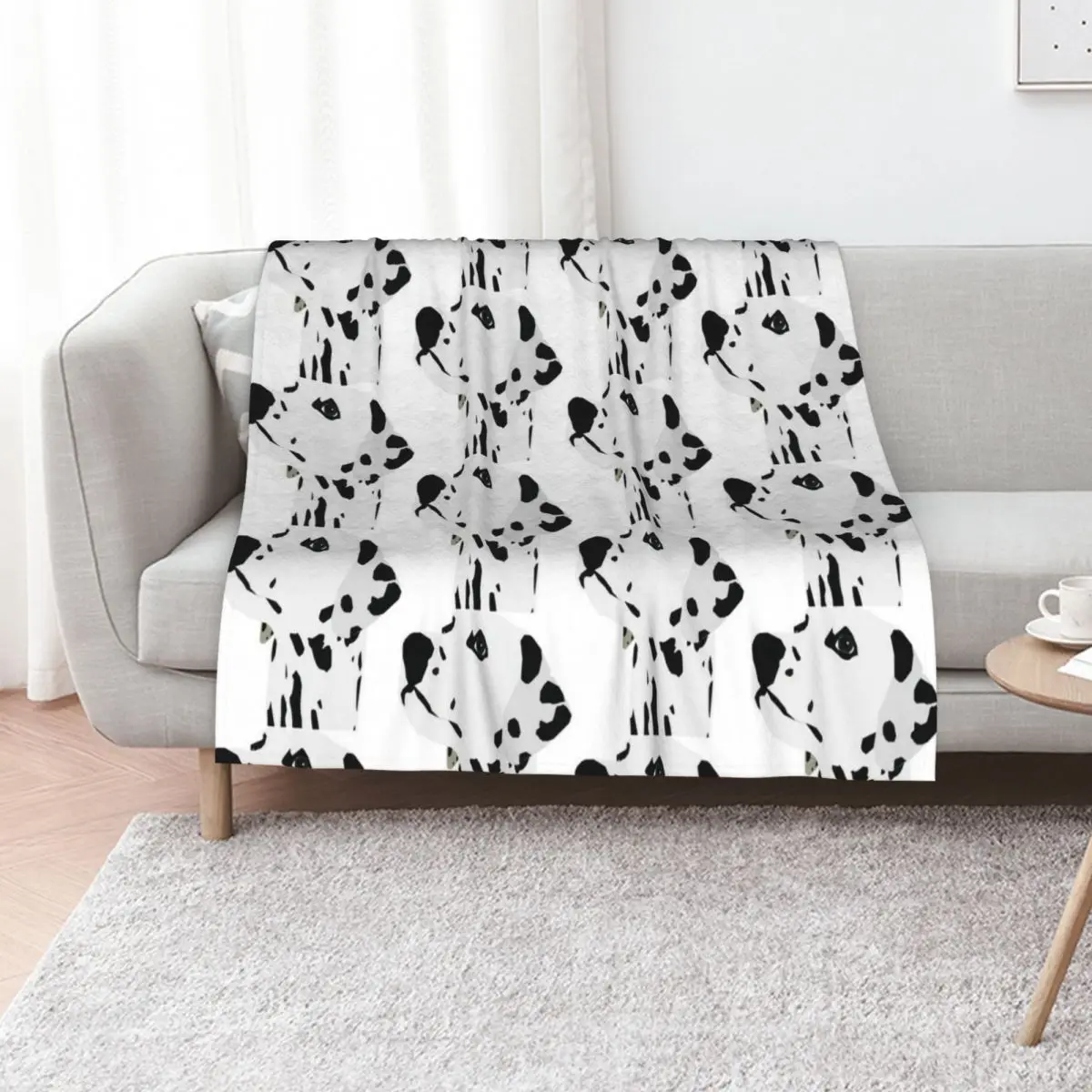 Dalmatian Throw Blanket Polar wednesday Baby for sofa Furrys Quilt Blankets