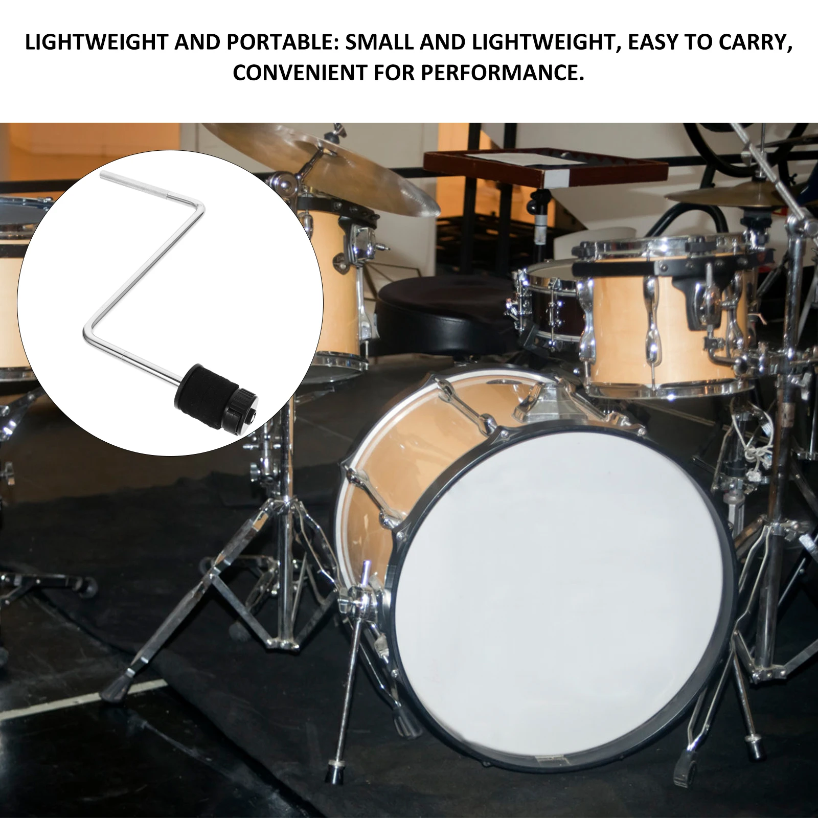 

Shackle Accessories Drum Percussion Instrument Stand Accessory Holder Jazz Supply