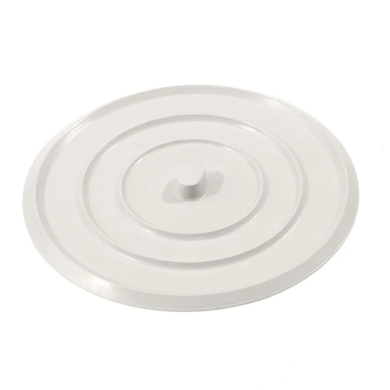 11cm Large Silicone Bathtub Stopper Sink Hair Stopper Tub Flat Plug Stopper Bathroom Accessories Leakage-proof Drain Cover