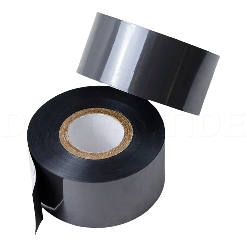 Black Ribbon  Printer Ribbon 25/30/35mm Printer Tape Thermal Coding Printing Machine Parts Encoder Machines Accessories