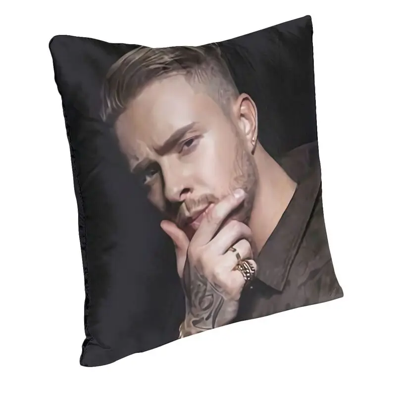 Custom Egor Kreed Russian Rapper Square Throw Pillow Cover Decoration 3D Double-sided Print Cushion Cover for Car