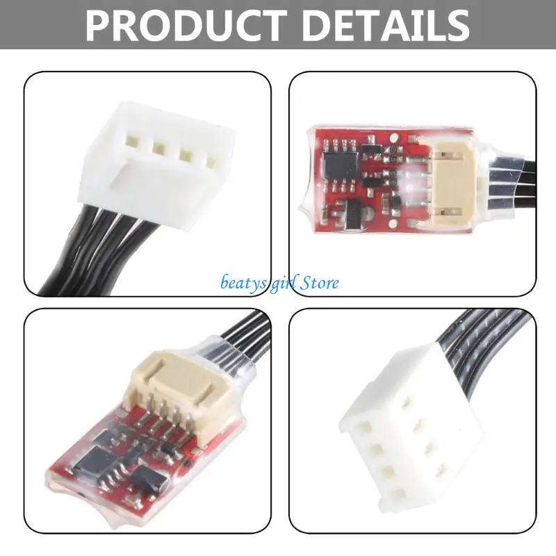 C7AB 1PC 4-Pin Plug… - image