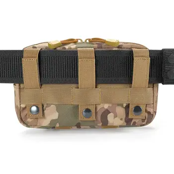 EDC Molle戰術腰包小巧型多用途腰包醫療包手機套戶外狩獵配件 8 最佳銷售 molle醫療袋 - №2