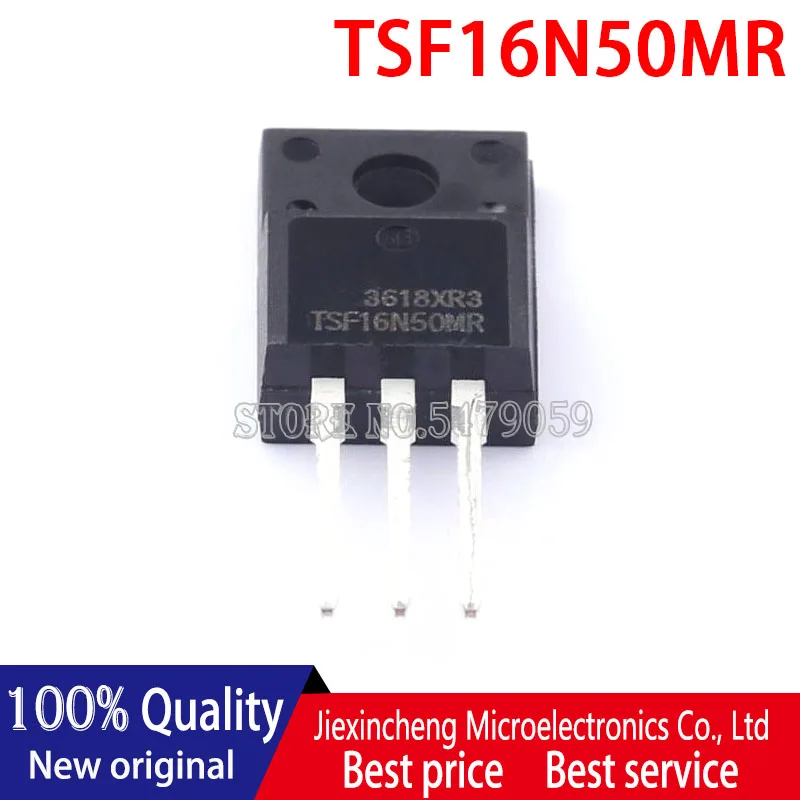 10PCS New original TSF16N50MR TSF16N50 500V 16A TO-220F MOSFET