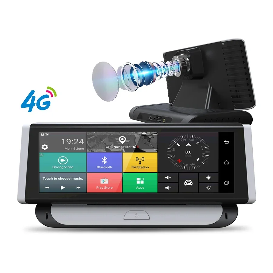

Car DVR 7.84" Android 4G ADAS CAR GPS Navigator RAM 1G ROM 16G WIFI BT Dash Camera Truck Gps Navigator