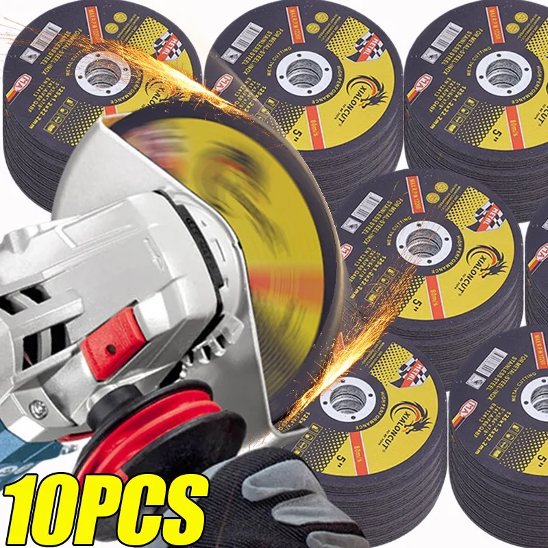 

1/10 шт., режущий диск по металлу, оборудование, угловая шлифовальная машина, шлифовальные диски, 125 мм, отрезные круги, лепестковые шлифовальные диски, инструменты для полировки