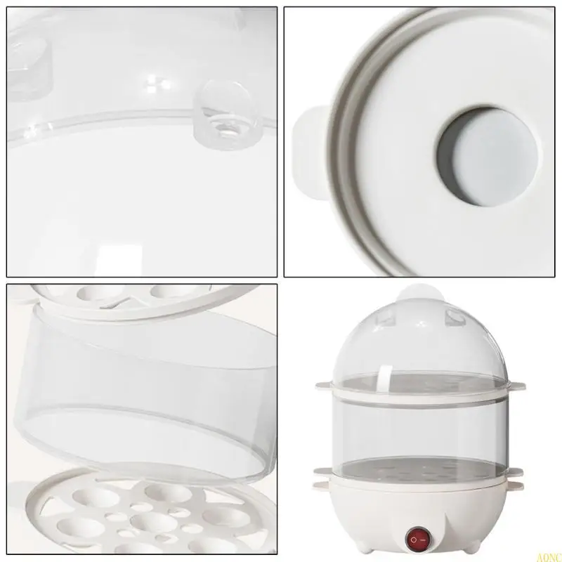 계란에 대한 A0NC 이중 레이어 전기 쿠커 오믈렛 야채 식기 세척기 안전 기선