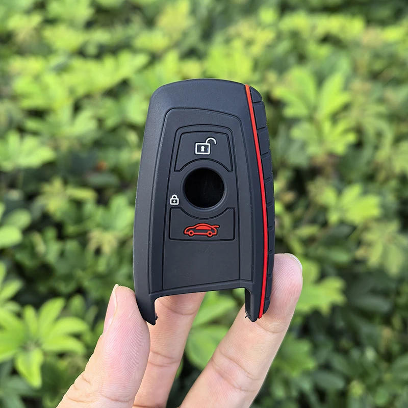 New silicone key fob cover case protect skin hood for BMW F10 F20 F30 Z4 X1 X3 X4 M1 M2 M3 E90 1 2 3 5 7 SERIES Remote keyless