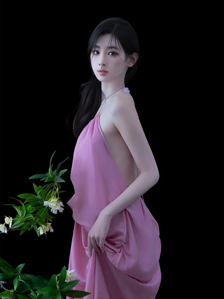 

Новая коллекция 2026: Женская одежда для фотосессий в китайском стиле с холодными оттенками, создающая эмоциональную атмосферу, модная одежда для фотостудий.