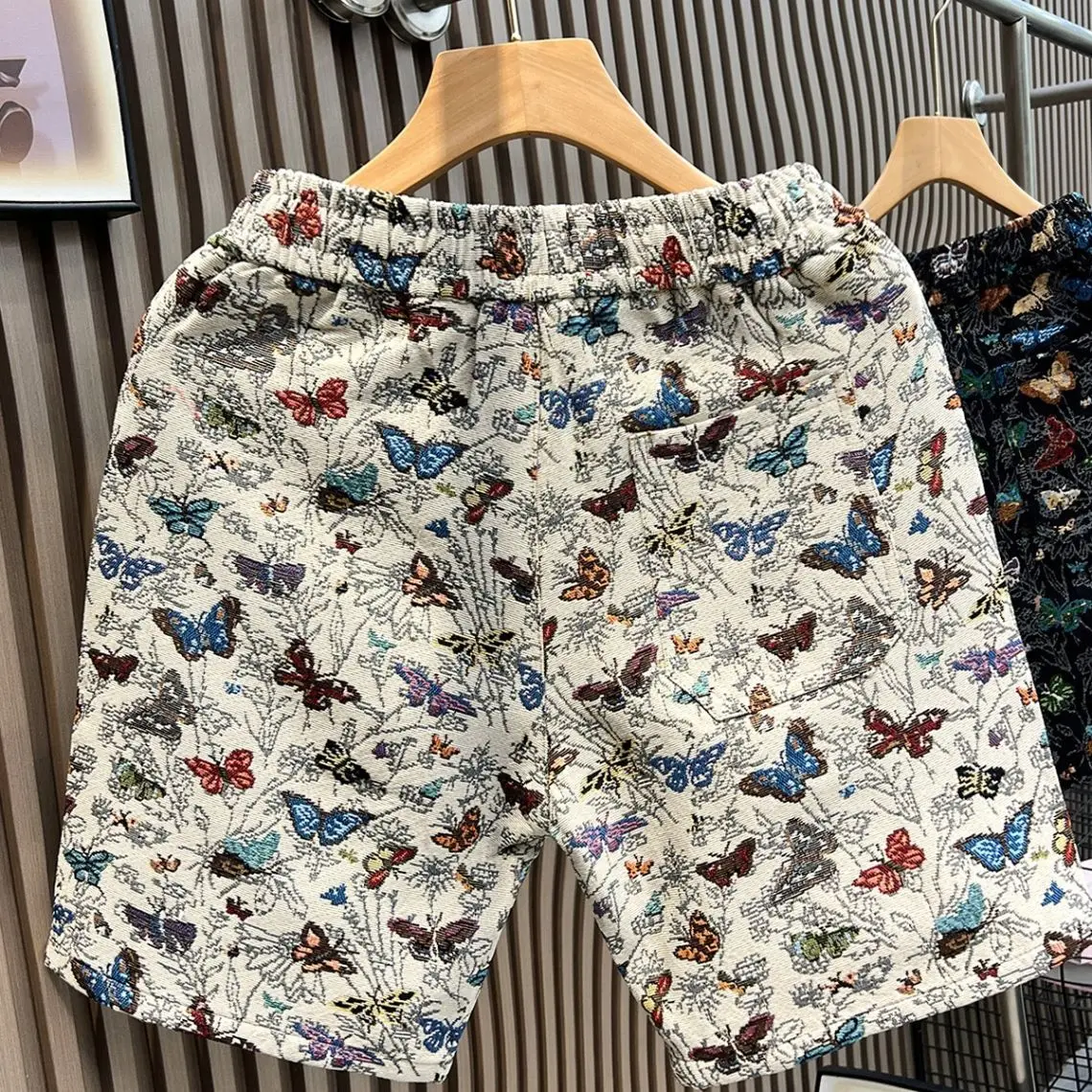 夏のトレンド韓国語バージョン多用途ルーズハーランファッションアメリカンプリントカジュアル5点パンツ