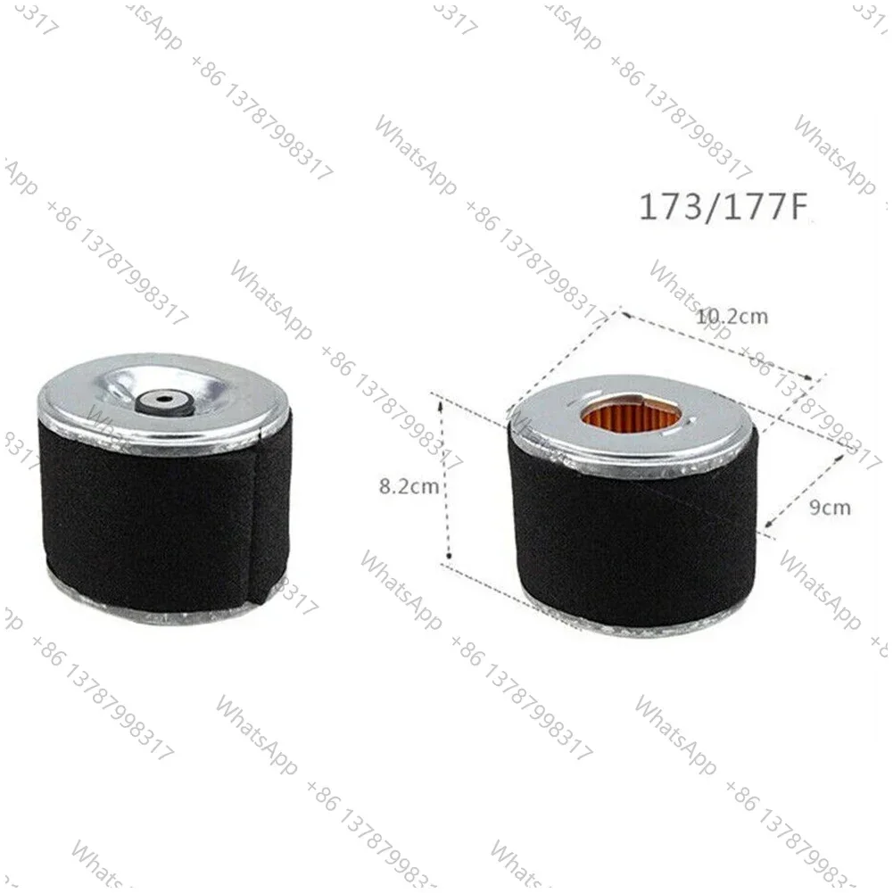Air Filter For 168F 170F 173F 188F Engines Alternator Durable Air Filter 188/190F, 173/177F, 168/170F Air Filter Generator Parts - view 2