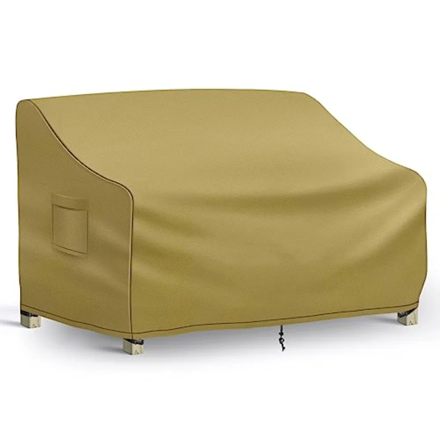 

Outdoor Couch Cover Waterproof, 4-Seater Outdoor Sofa Cover, Patio Furniture Covers with Air Vent and Handles, 104W x 40D x 33H
