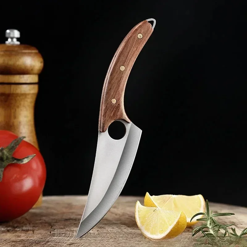 

1pc Sharp fruit knife, portable EDC pocket knife, suitable for household use, barbecue knife, kitchen utensils