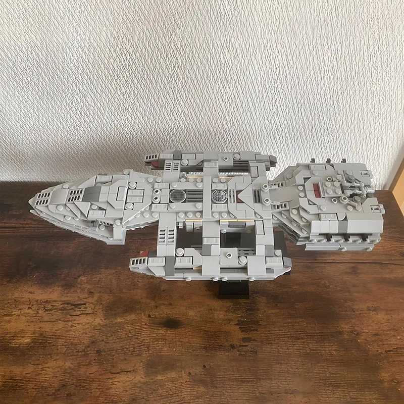 NEW MOC the Original 1978 Battlestar Galactica Spaceship Puzzles Set DIY Building Model Kids Creative Assemble Puzzle Toys Gift