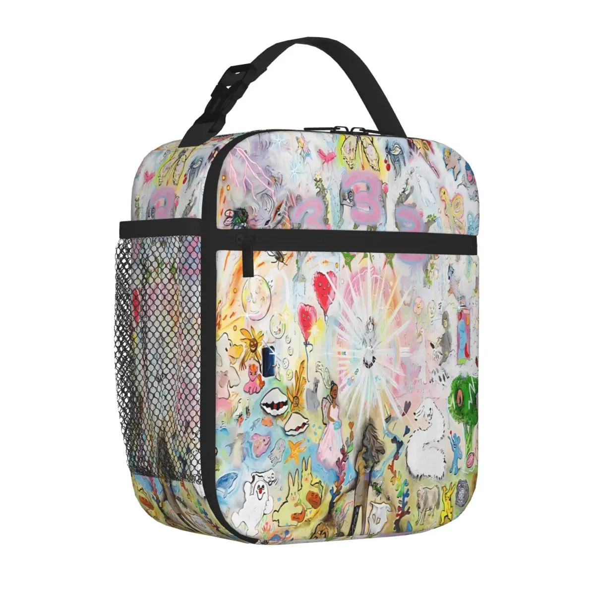 Bestselling Drain Gang Bladee 333 Album Cover Tapestry Dual Use Foldable Lunch Bag Weekend Getaway Outdoor Lunch Bag