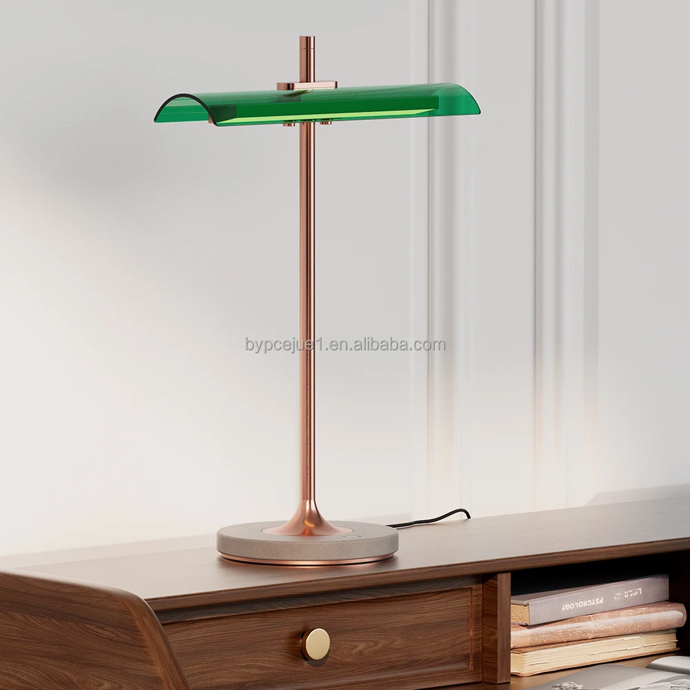

Wholesale 7W Retro Metal Concrete Desk Lamp Minimalist Design Adjustable Brightness Electric for Hotel Villas Eye Protection