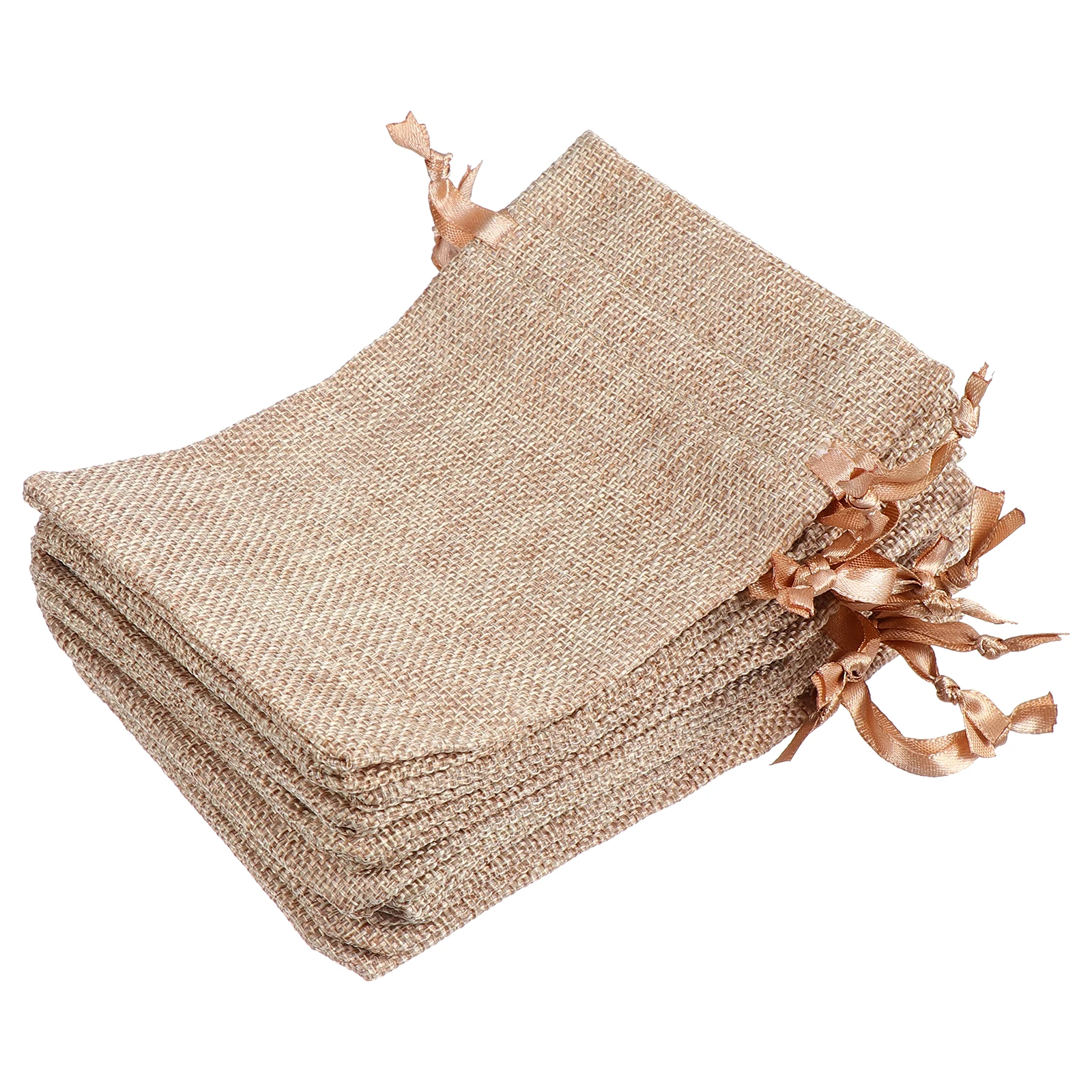 

Linen Storage Bags Drawstring Pouches for Jewelry Accessories Multipurpose Washable Reusable Sachets Bracelet Pendant