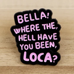 Twilight Enamel Pin TV SHOW Brooches for Women Men Lapel Pins Quotes Badges on Backpack Clothing Accessories Funny Jewelry Gift