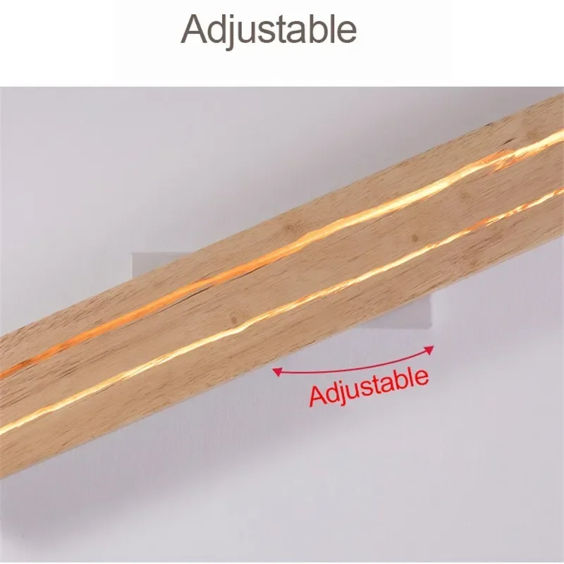 الشمال متصدع الخشب الجدار مصباح الحديثة مرآة Led مصباح وابي سابي السرير لغرفة المعيشة المدخل مكتب الديكور مصباح