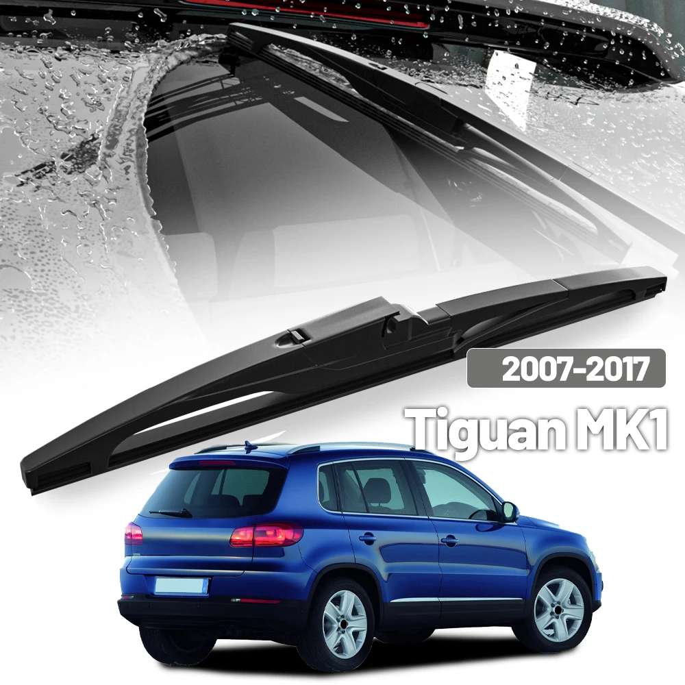 Für VW Tiguan 2007-2017 2009 2010 2014 2015 2016 Heckscheibenwischer Heckklappenfensterwischer Zubehör 13 Zoll