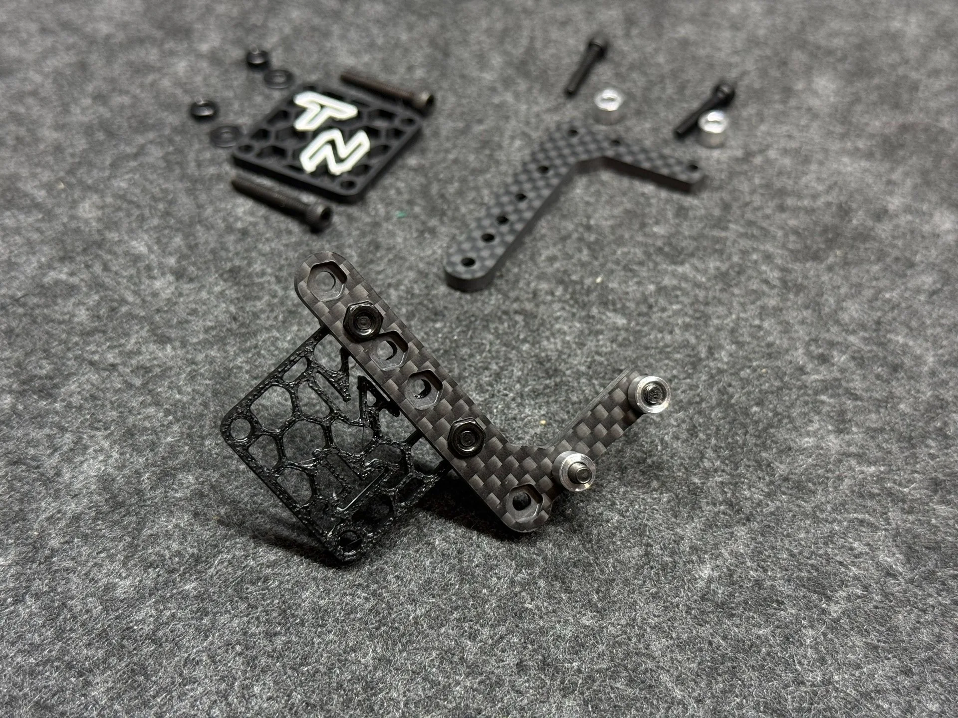 1/10 RC Racing Drift Car Custom Exclusive Motor Cooling Mount For LC Racing PTG-2R Stable Heat Dissipation Performance Parts