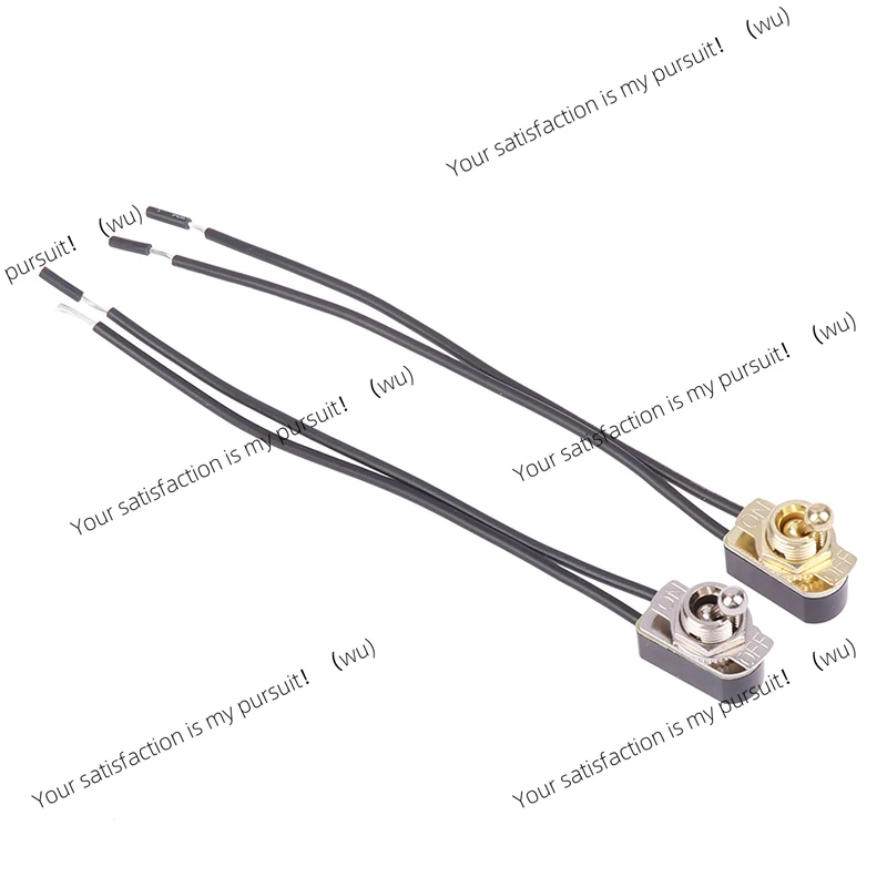 1Pc AC 250V 3A On/Off Prewired Standard Toggle Switch With Wire Cable Contacts Switch Electrical Equipment Accessories