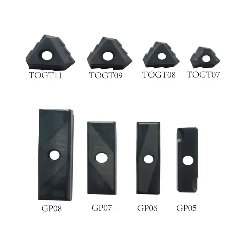 

For BTA Machine Deep Hole Drilling: 5 - 10pcs TOGT Carbide - Inserted Gun Drill Bits with Guide Block, Guide Bar and Head Blade