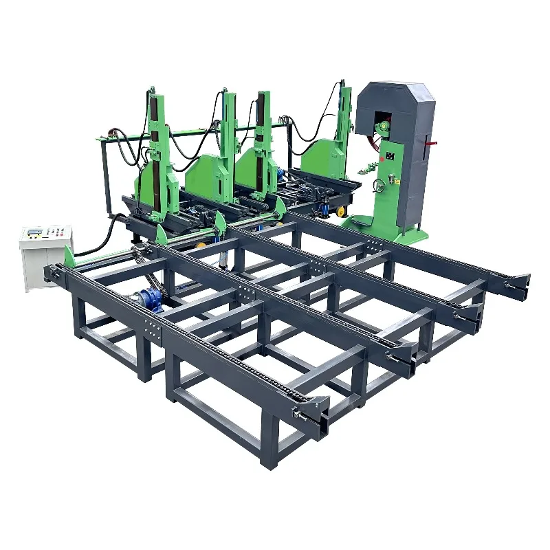 Vertical Band Saw with Hydraulic Carriage Woodworking Max Sawing Wood Diameter 1000-1200mm