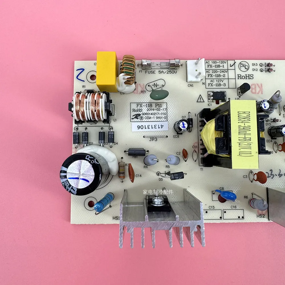 FX-118-1 Electronic semiconductor wine cabinet refrigerator power supply board Power supply board accessories circuit board view 2