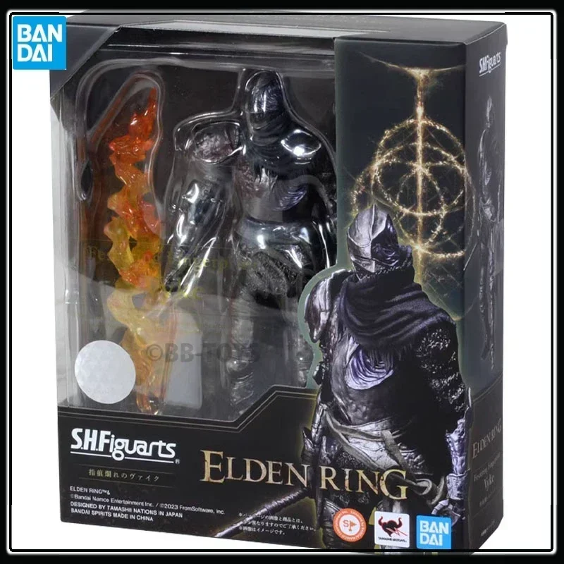 In Stock Bandai Genuine Elden Ring Model Kit Game Figures SHF Festering Fingerprint Vyke Collection  Action Boys Toys BB