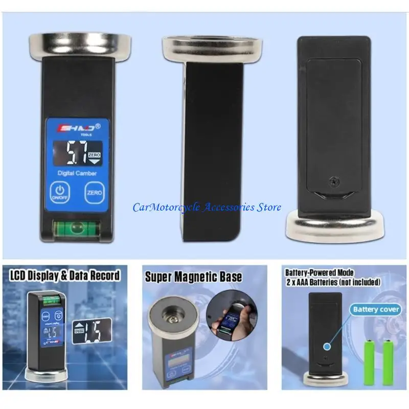 

P04D Universal Cambers Alignment Tool Precisions Digital Display Wheel Alignment Tool