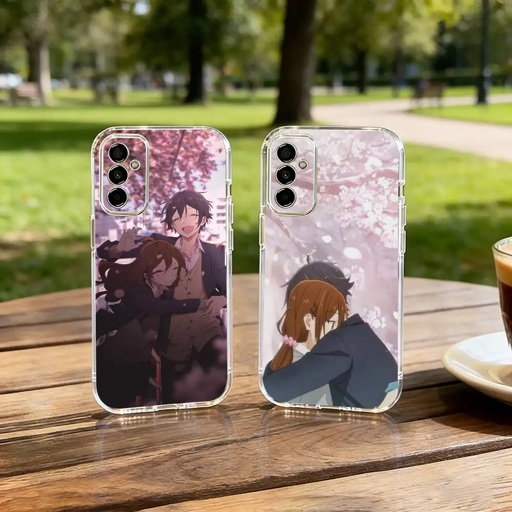 Anime Horimiya  Phone Case For Samsung  A73,A72,A71,A70,A53,A52,A51 Transparent Cover