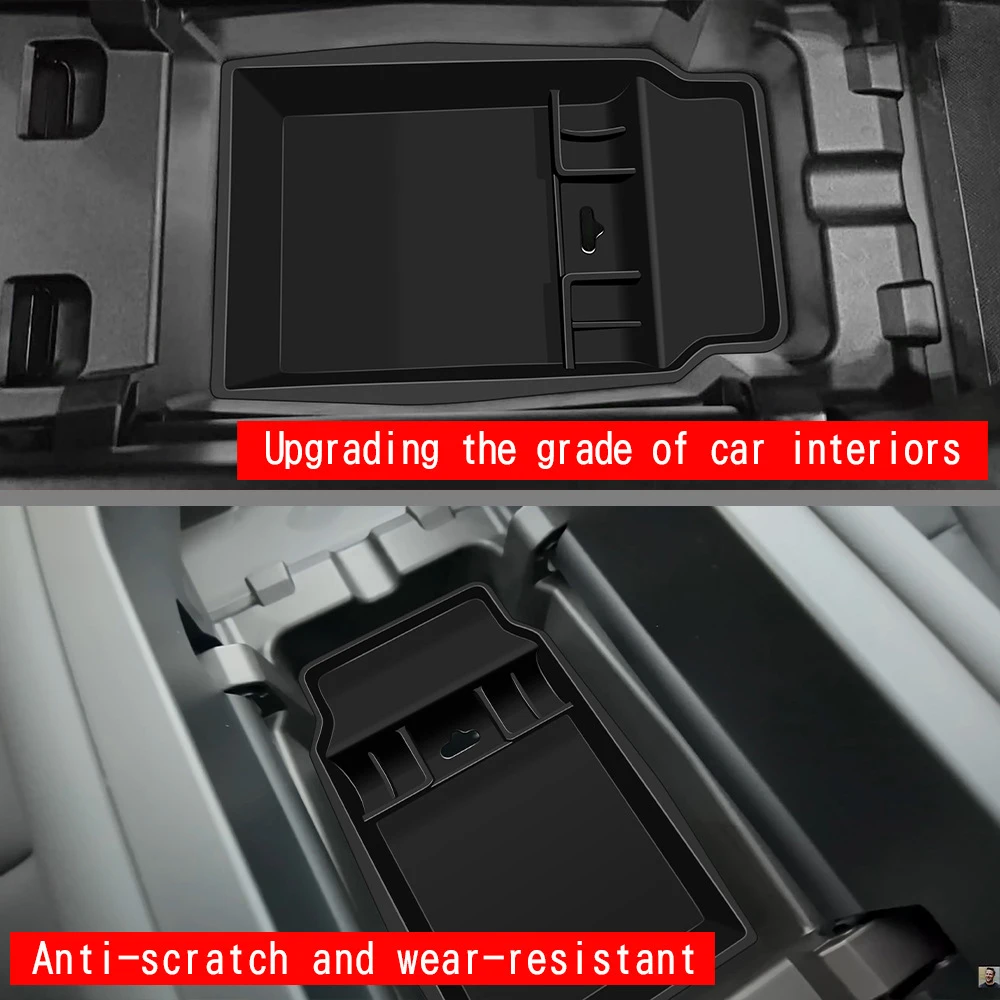 Für Mazda CX-5 2026 2027 Armlehnen-Aufbewahrungsbox, obere Ablage, Trennwand, weiche Silikonauflage, Aufbewahrungsmodifikation, Stauraum-Erweiterung für CX-5 – Detail 5