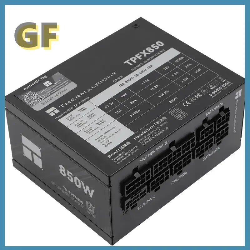 TR-TPFX850 SFX Platin-Medaille Vollmodul-Computergehäuse-Netzteil, unterstützt ATX3.0 /pcie5.0 (850 W)