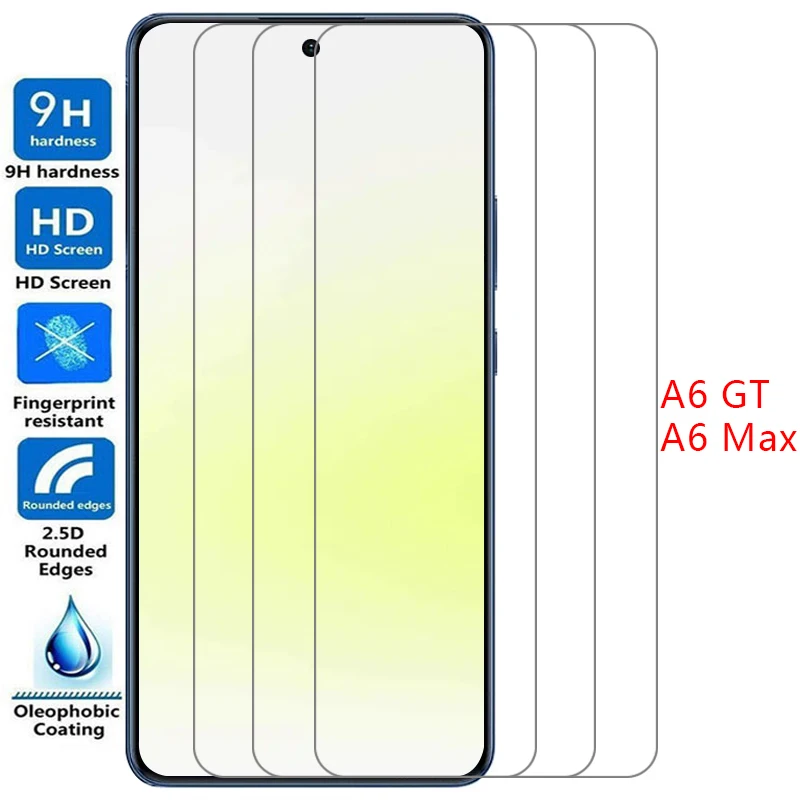 واقي شاشة لهاتف oppo a6 gt max زجاج مقسى واقي على oppoa6 a 6 6a a6gt a6max 5g فيلم glas opp Opp Oppa appo