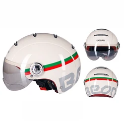 BEON B105 casco moto open face E-BIKE casco vintage moto scooter moto casco capacete