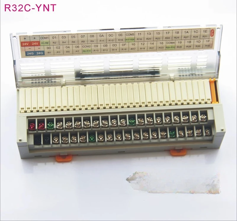

Spot R32C-NS5A-40P, DC24V relay module 32 point NPN output R32C-YNT