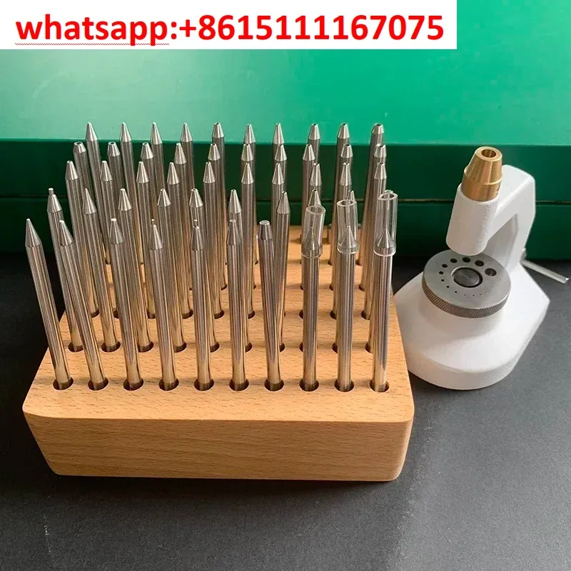 BB Clone Bergeon 5285 Watchmakers Staking Tool Set, Professional Staking Kit for Watch Movement Repair and Maintenance Work