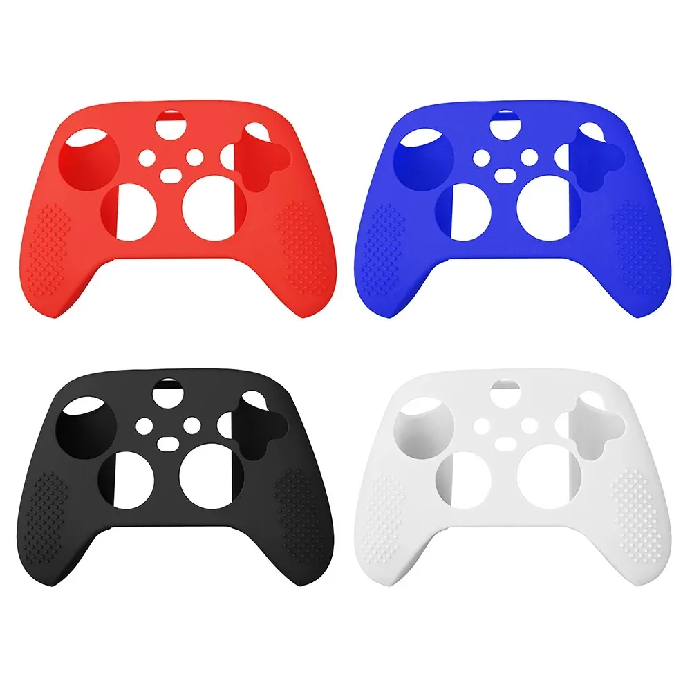 Étui de contrôleur en silicone anti-poussière pour Xbox Series X S, housse de protection durable pour console de jeu