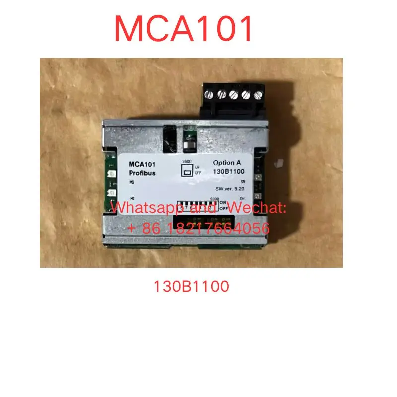 

Used MCA101 DP Communication Module 130B1100, 130B1200 in good working condition fast shipping