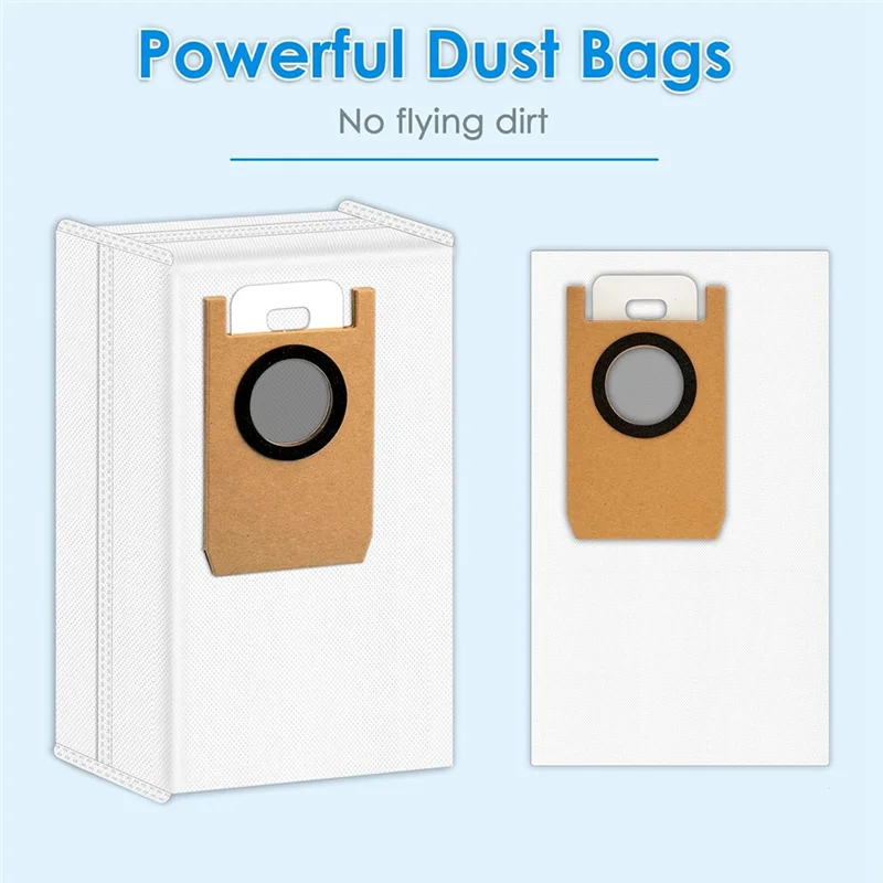 Stable-For Eufy Omni S1 Pro Self Draining Station Robot Vacuum Cleaner Parts Dust Bags For Robot Vacuum Cleaner