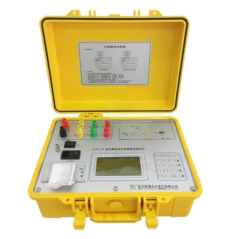 Electrical Test Instrument power transformer short circuit test Short Circuit Impedance Tester