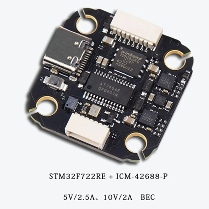 F722 NOXE FC ICM-42688-P 3-6S STM32 TYPE-C Forelrs TBS CRSF SBUS IBUS DSM2 DSMX FPV Drone