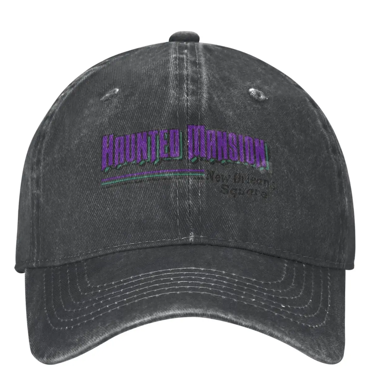 

Unisex The Haunted Mansion Movie Baseball Caps Vintage Distressed Cotton Headwear Adjustable