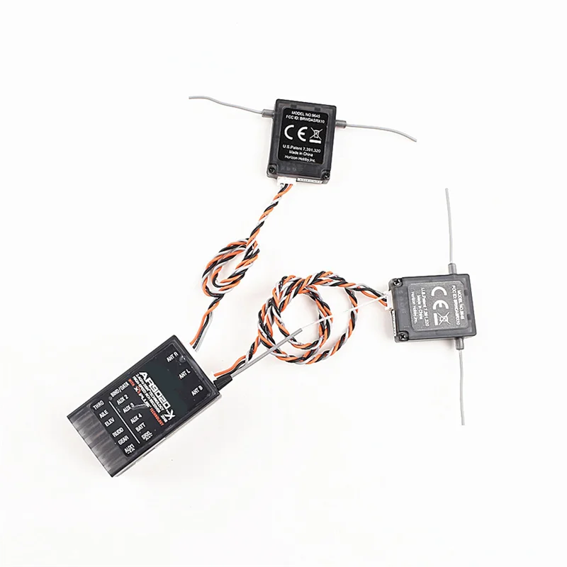 

A25P AR9020 Receiver Receptor Acceptor W 2 Satellites 9CH DSM X DSMX 9 Channel RX Suit For DX9 DX8 DX18 Transmitter