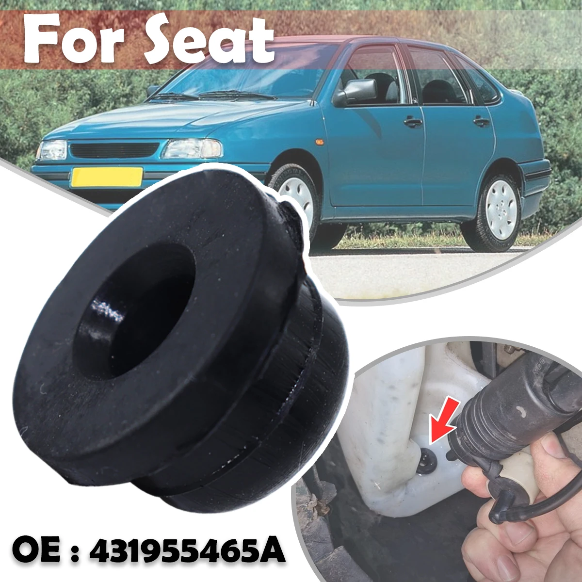 

Windscreen Windshield Washer Headlight Pump Seal Water Reservoir Gasket Grommet Mount Cap Plug For Seat Cordoba Arosa 6H Exeo 3R