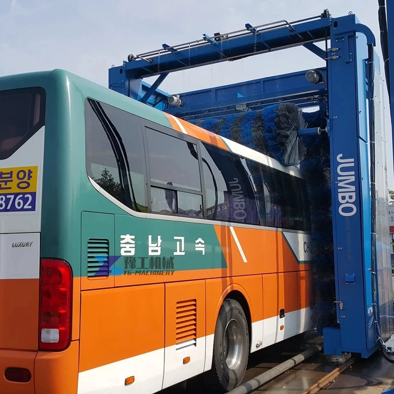 Equipo de limpieza para autobús, máquina de lavado automático con cepillo Vertical de 2 piezas móvil, Proveedor Profesional, novedad de 2022