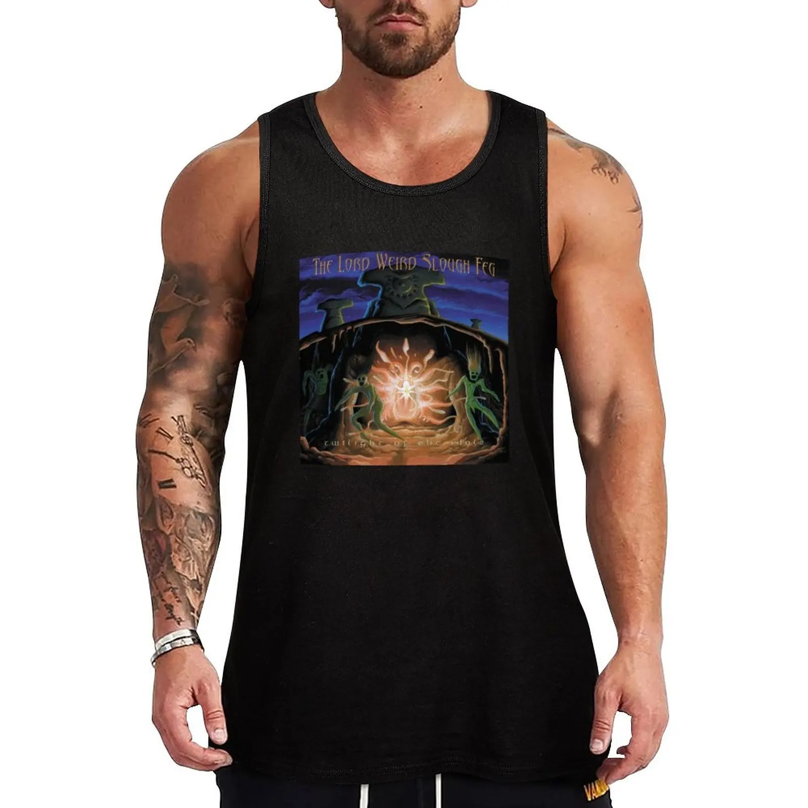 Slough Feg - Twilight of the Idols album 1999 Tank Top men clothings Man summer clothes