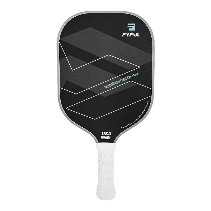 

Ракетка для пиклбола FEYA Paddle Gen 3 Thermoformed T300 из необработанного углеродного волокна Unibody 13 мм с полимерным сердечником