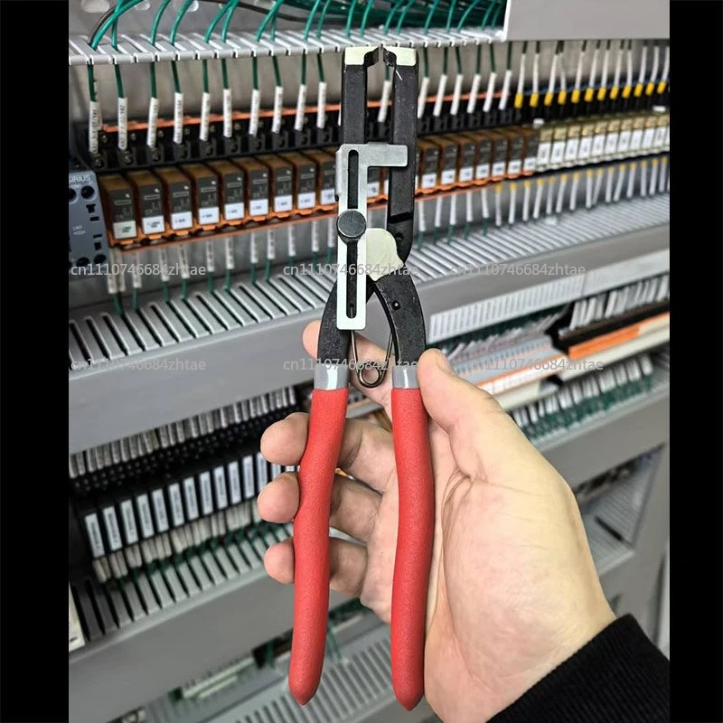 Professional PVC Cable Duct Tooth Extraction Pliers - Adjustable Side Notch Remover Tool for Wiring Channels Fits 85mm Ducts